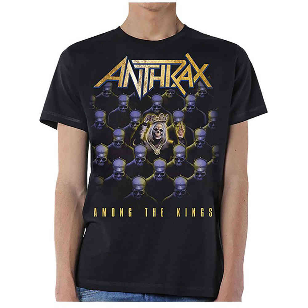 Anthrax - Among The Kings Heren Tshirt - Zwart